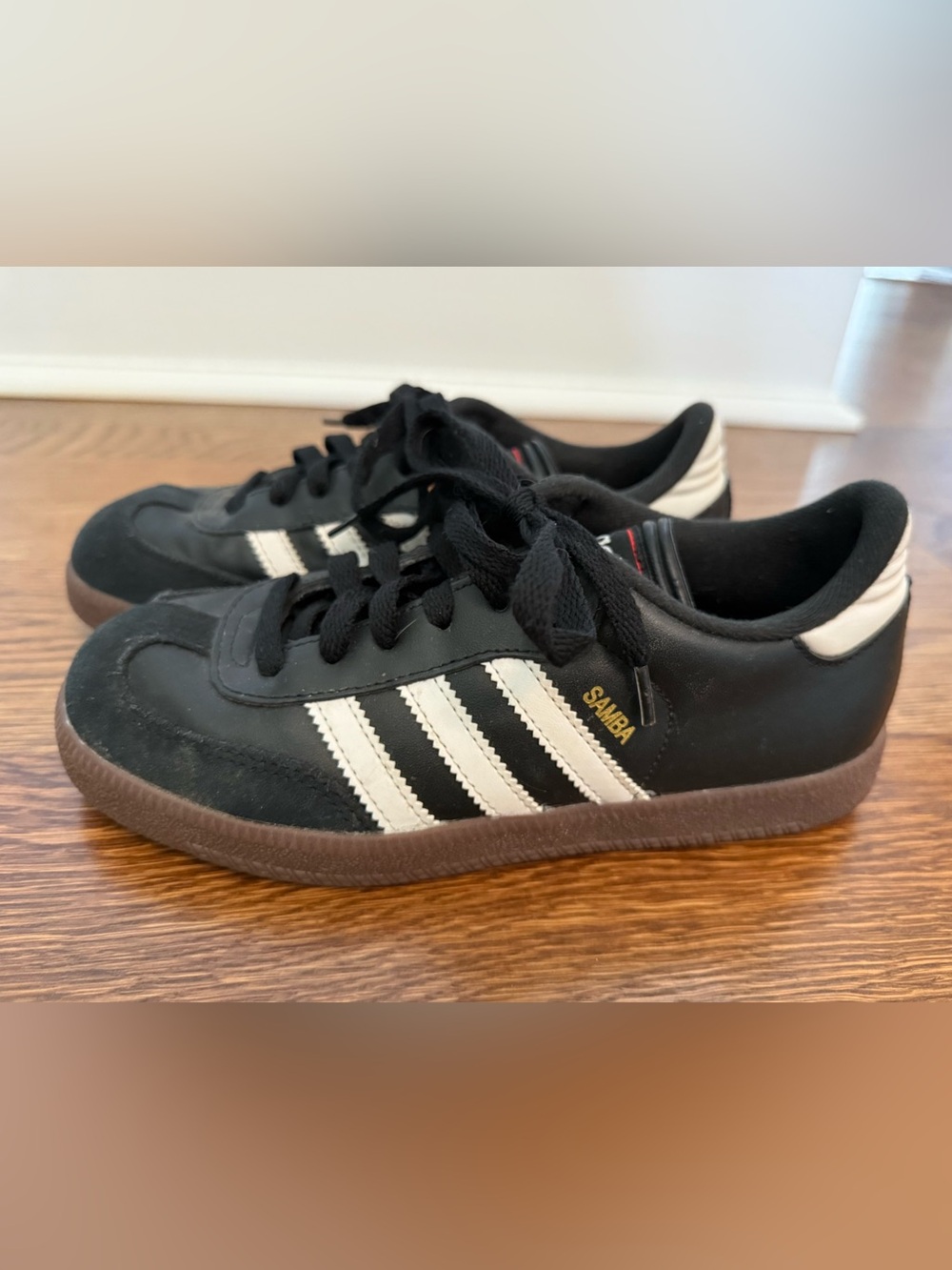 adidas Kids Samba Black/White Casual Sneakers